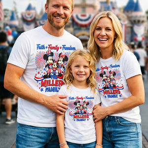 Celebrated 4th Of July Shirt - Personalized Gifts For Family 02pata010626-Homacus