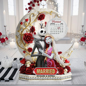 Married Couple Acrylic Plaque - Personalized Gifts For Couple 04OHQN250625-Homacus