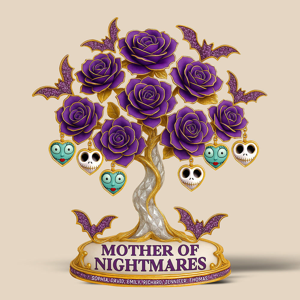 Mom Flowers Acrylic Plaque - Personalized Gifts For Mom 03ohqn240425-Homacus