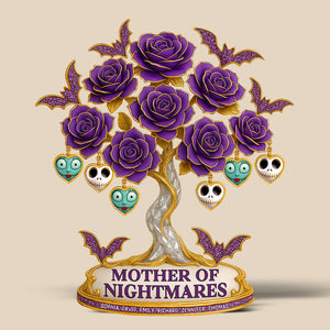 Mom Flowers Acrylic Plaque - Personalized Gifts For Mom 03ohqn240425-Homacus