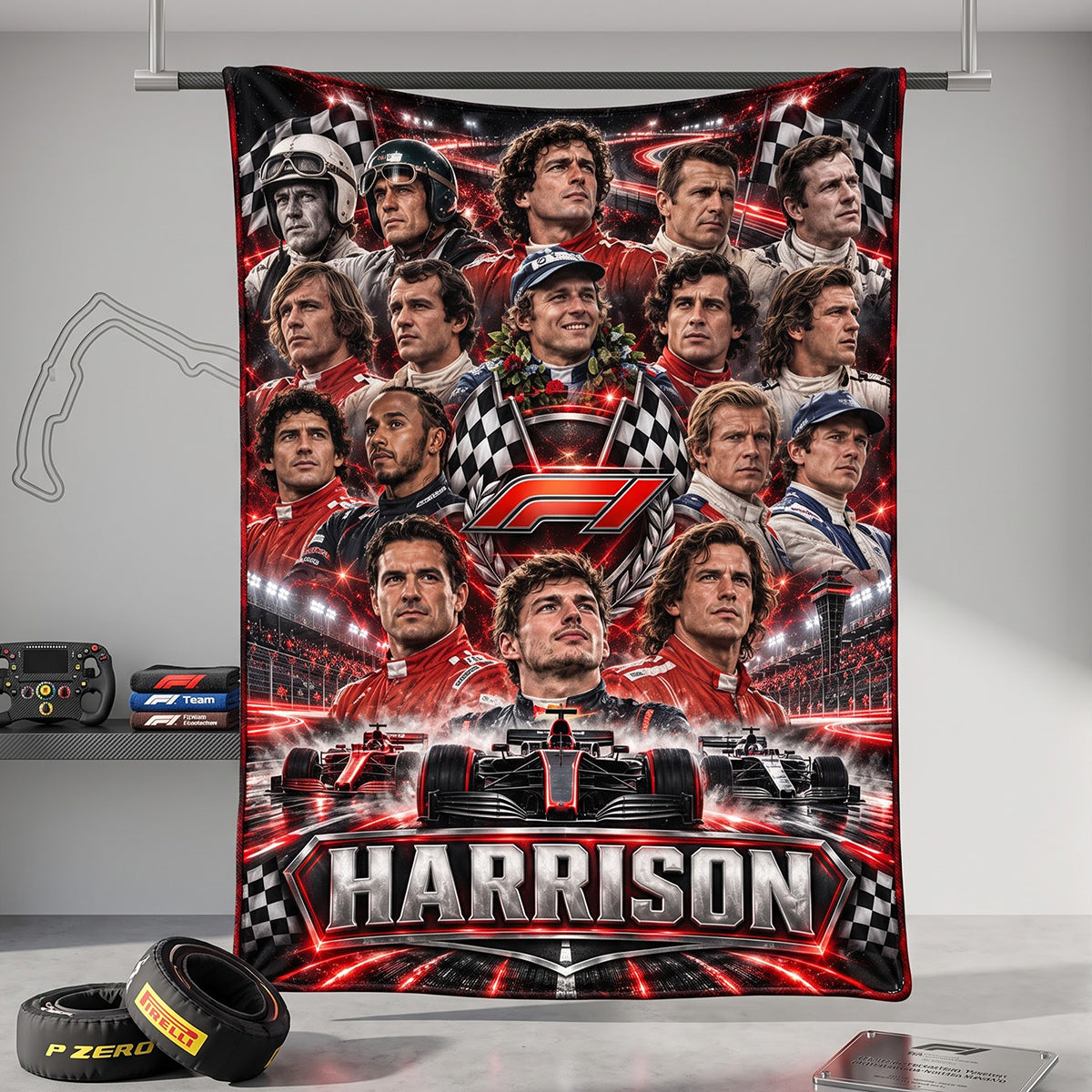 Legends Speed Blanket - Personalized Gifts For Speed Lovers 03nata240926