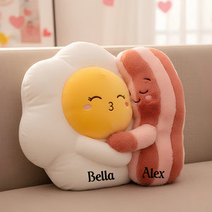 Couple Food Pillow Personalized Gifts For Couple 07PGDT211125-Homacus