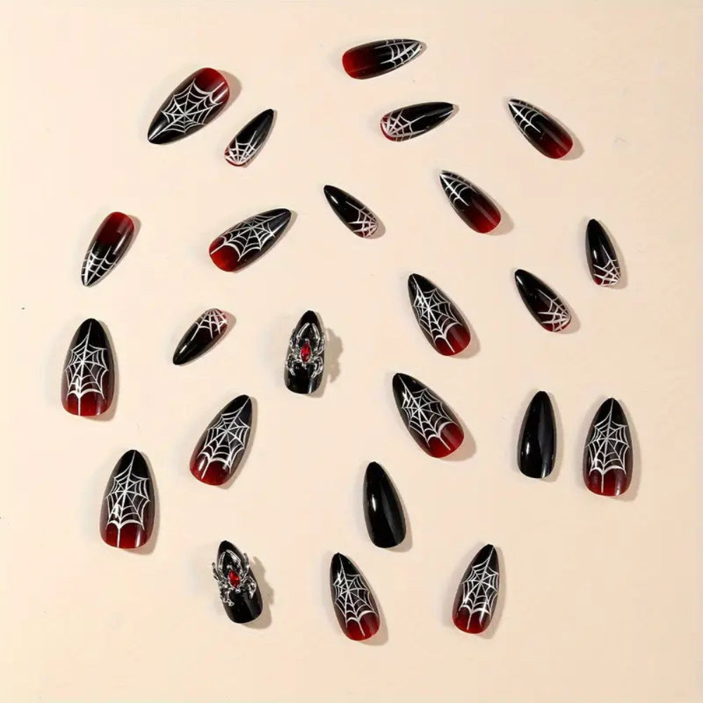 Halloween Gifts For Her Almond Shaped Press-On Nails 01acxx200825-Homacus