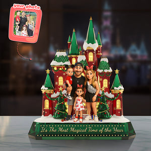 Personalized Gifts For Christmas, Family Custom Photo Custom Shape Acrylic Plaque 03pgta181025-Homacus