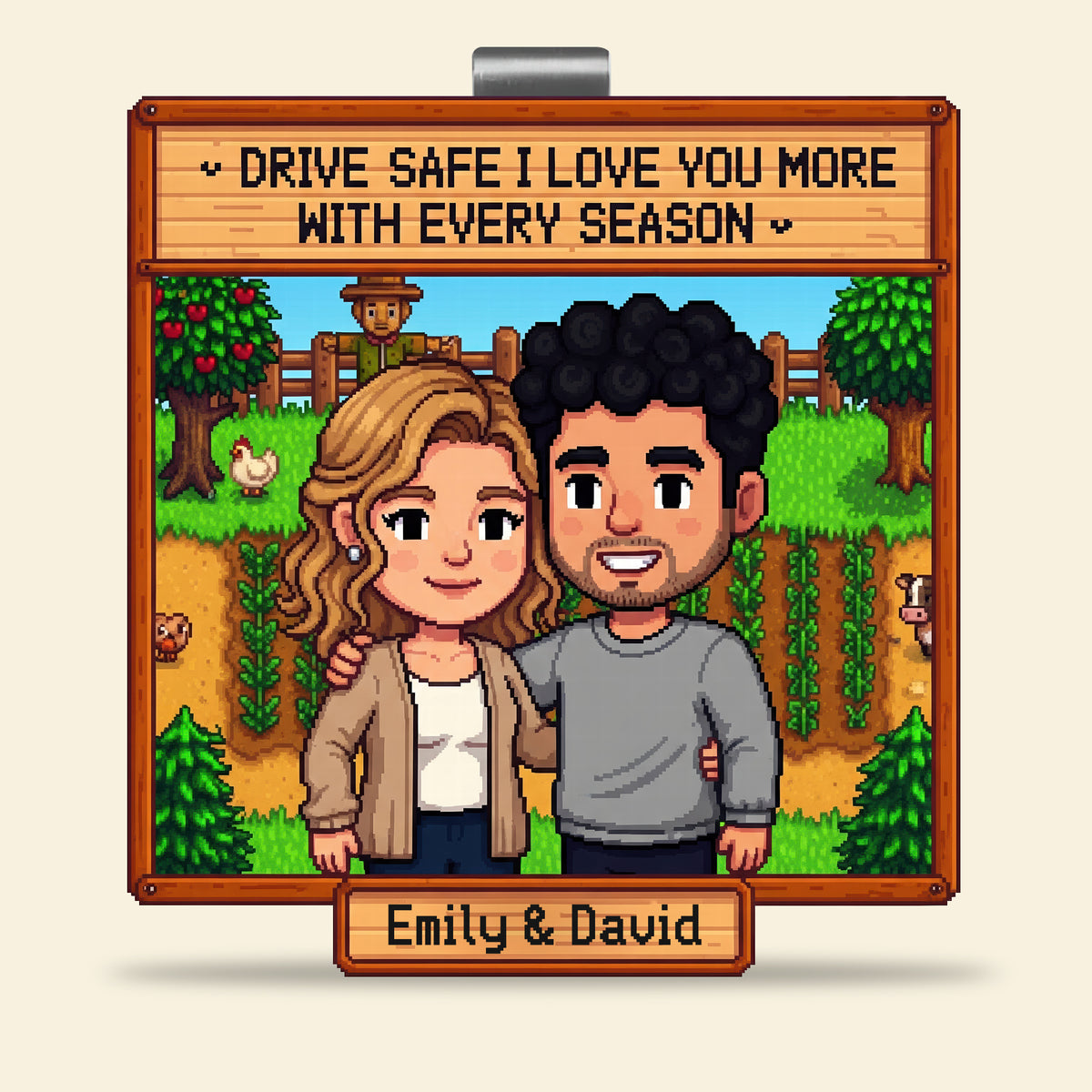 Drive Safe Acrylic Car Visor Clip – Custom Photo Gifts For Couple 02naqn241225-Homacus