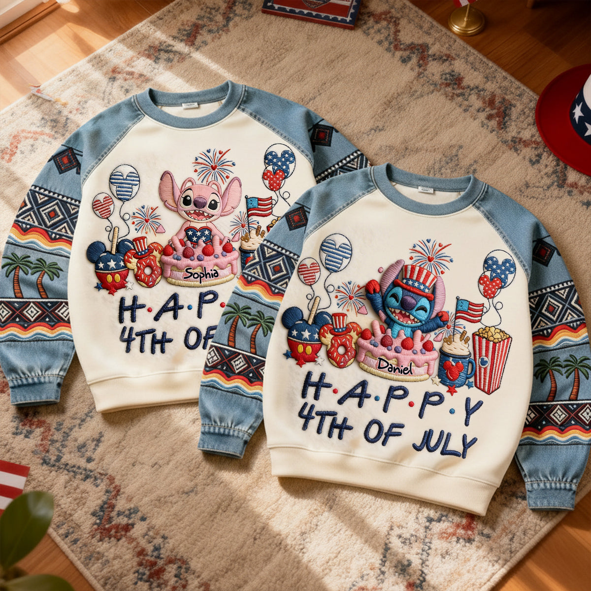 4th Of July 3D Sweatershirt - Personalized Gifts 03palu250226-Homacus