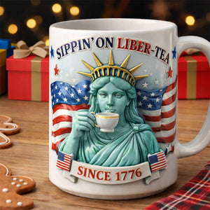 Libertea Coffee Mug American Freedom - Personalized Gift For Patriots 04totn040326