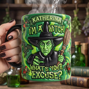 Magical Green Character Magic Mug - Personalized Gifts 02hudh100926-Homacus