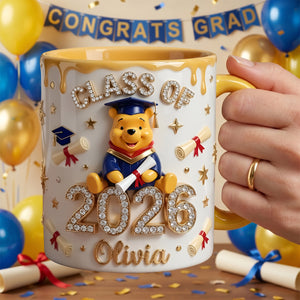 Congrats Graduate Accent Mug - Personalized Gifts For Graduations 01TYDH070526-Homacus