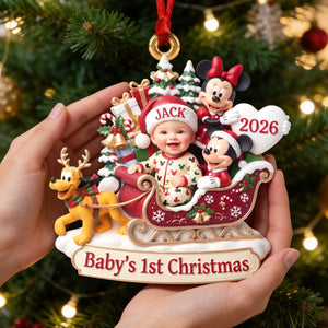 Lovely Baby Acrylic Ornament - Personalized Christmas Gifts 01tydh110826-Homacus