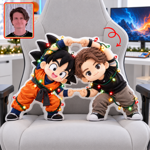 Warriors Martial Arts Dance Custom Shaped Pillow - Custom Photo Christmas Gifts 03paqn171026-Homacus