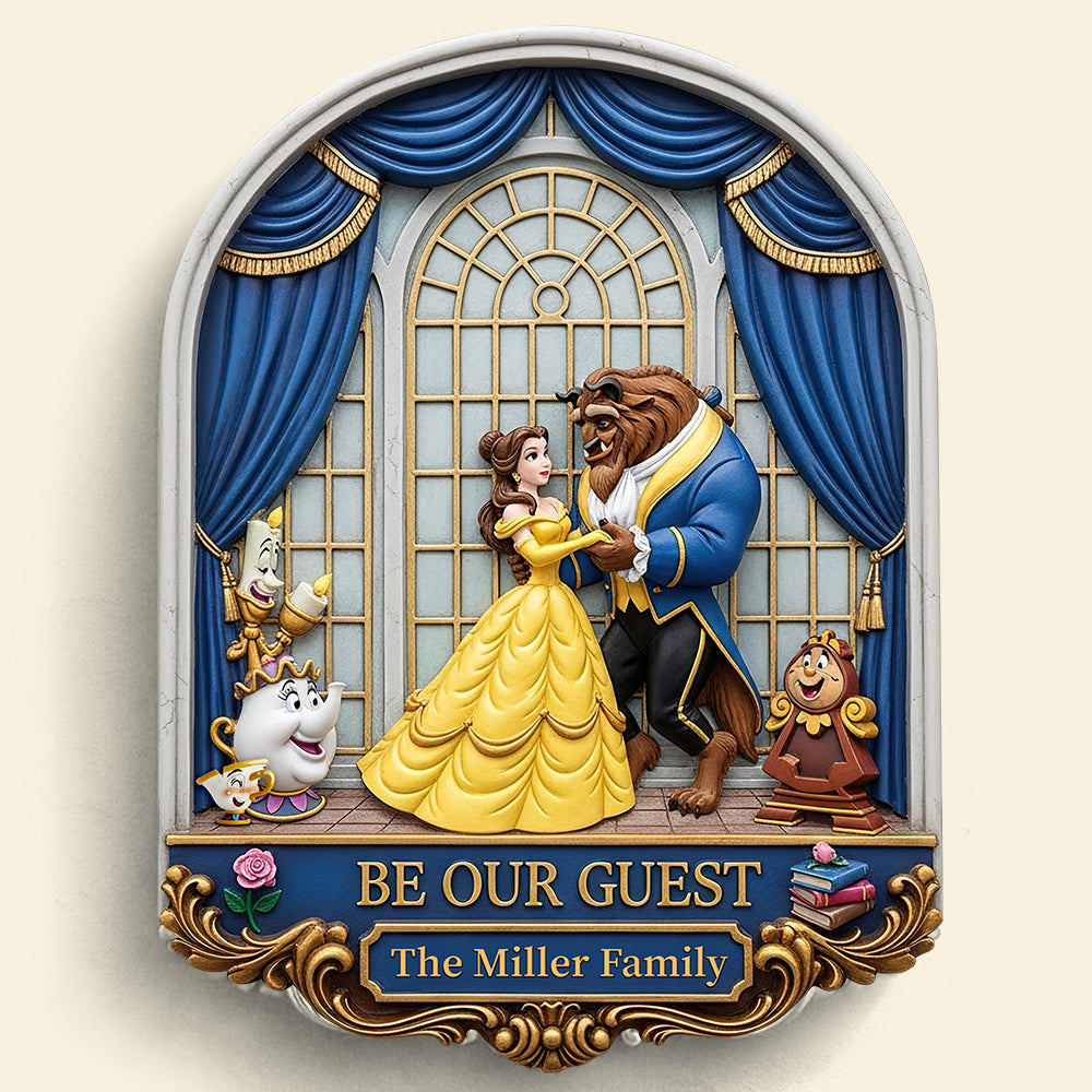 Fairy Tale Couple Wood Sign Personalized Gifts For Family 01qhdt300525-Homacus