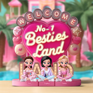 Doll Besties Plaque - Personalized Gifts For Besties 01tgqn090625-Homacus