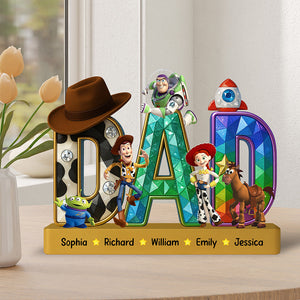 Dad Of Journey Joy Acrylic Plaque - Personalized Gifts For Father 052OHQN240425-Homacus