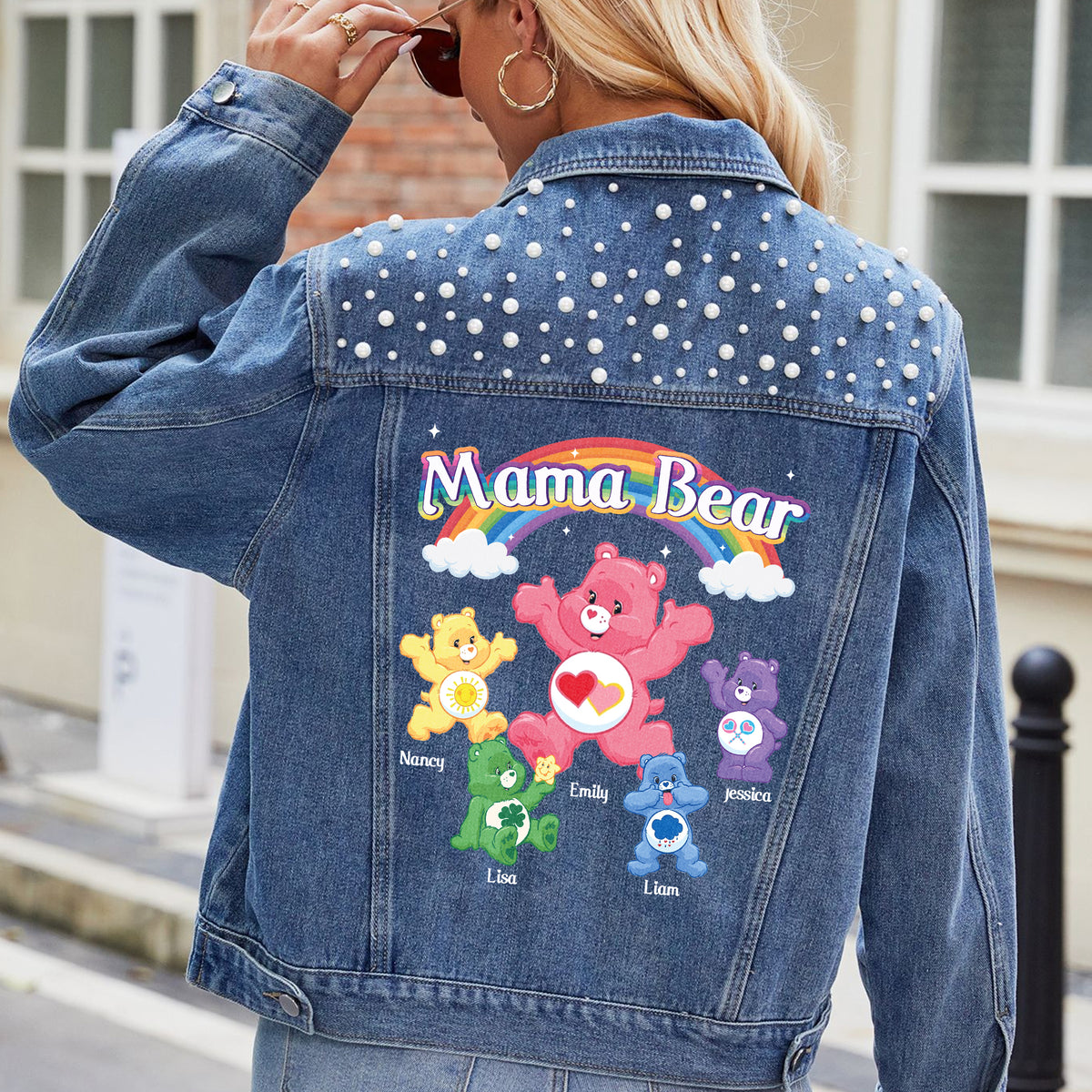 Personalized Gifts For Mom Denim Jacket 03napu050424-Homacus