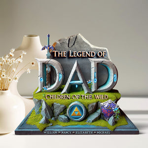 Legend Dad Acrylic Plaque Personalized Gifts For Dad 03HUQN190425-Homacus