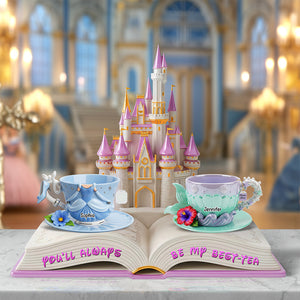 Best-tea Castle Acrylic Plaque - Personalized Gifts For Best Friends 02NAQN030625-Homacus