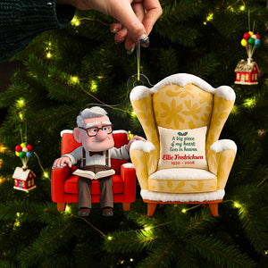 Memorial Couple Ornament - Personalized Gifts For Loved Ones 02ohta220825-Homacus