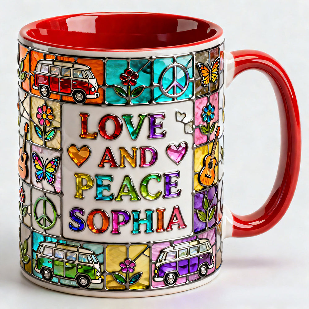 Hippie Bohemian Coffee Accent Mug - Personalized Gifts 02hydt200126-Homacus