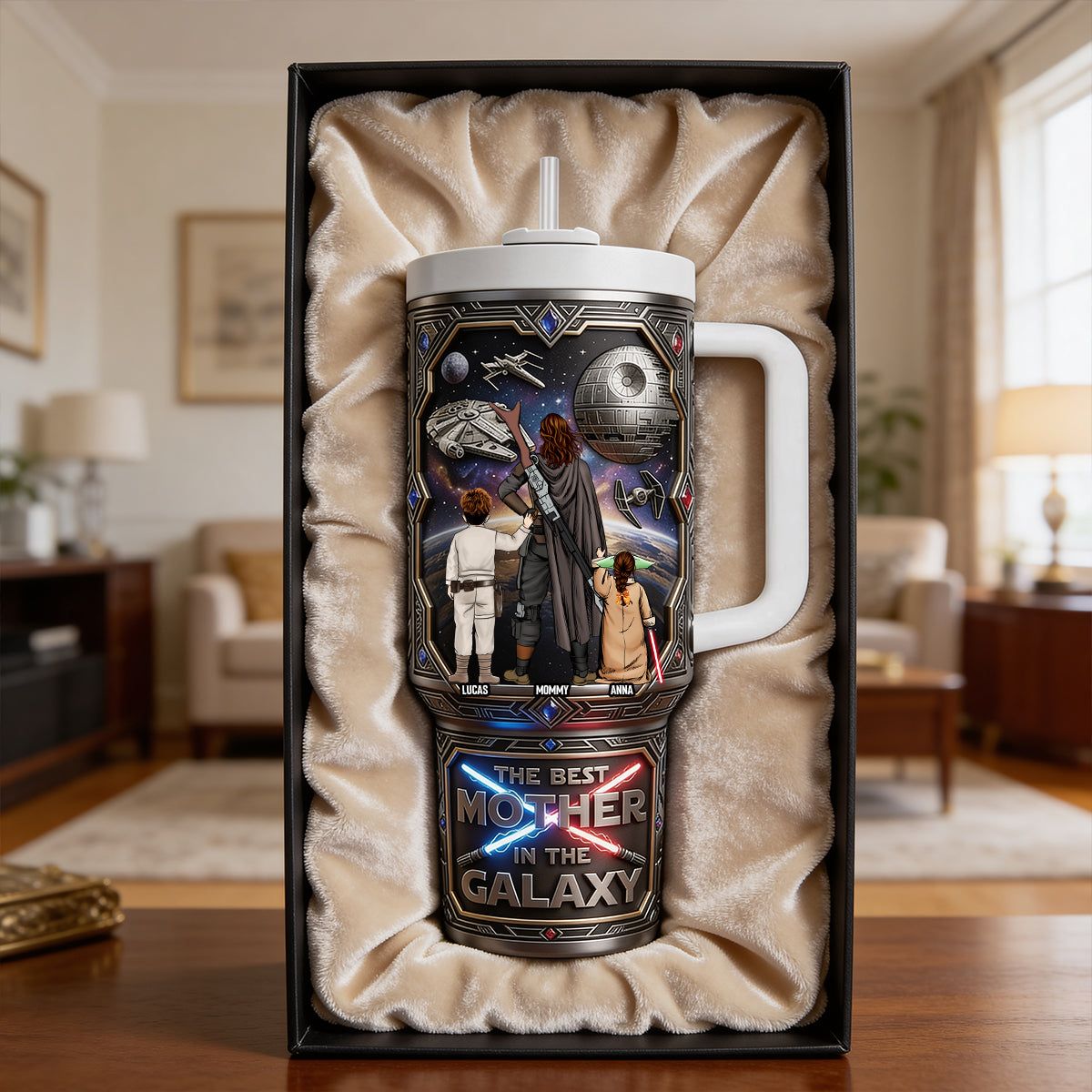 Legendary Mom Of The Universe Tumbler - Personalized Gift For Mom 02NATN100326-Homacus