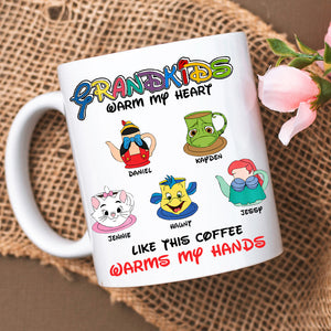 Personalized Gift For Mom Coffee Mug Kids With Warm Heart 02OHLU100125-Homacus