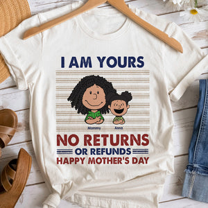 Personalized Gifts For Mom Shirt Cartoon Mom And Kids 03XQMH270325HH-Homacus
