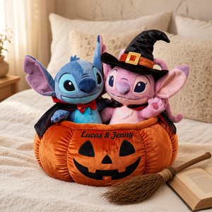 Spooky Sweetheart Custom Shaped Pillow - Personalized Gifts For Couples 01pgtn240826