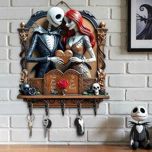 Couple Wood Key Hanger - Personalized Gifts For Couple 03tgpu290525-Homacus