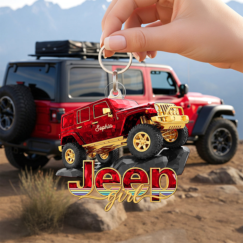 Personalized Gifts For Off Road Lovers Keychain 02ohqn060625-Homacus