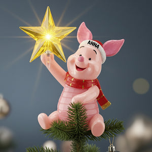 Cute Characters Acrylic Christmas Tree Topper Personalized Gifts For Christmas 05pgtn171125-Homacus