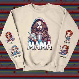 Personalized Gifts For Mom Shirt, Horror Mama 012qhqn190924-Homacus