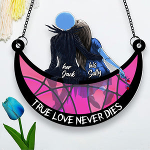 Personalized Gifts For Couple Suncatcher Ornament 03ACDT120724-Homacus