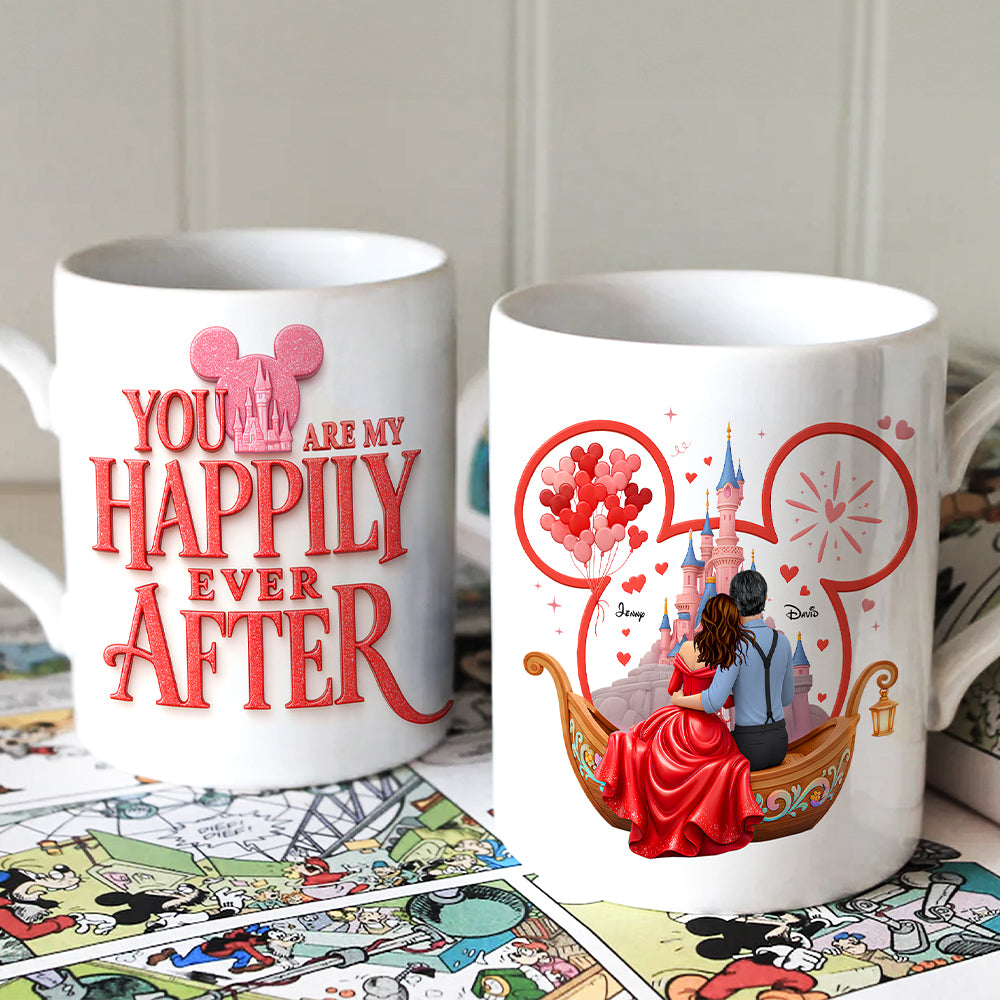 My Happily Ever After Coffee Mug - Personalized Gifts For Couple 04hutn131225-Homacus