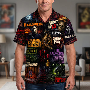 Horror Hawaiian Shirt - Personalized Gifts For Horror Lovers 02nadh200626-Homacus