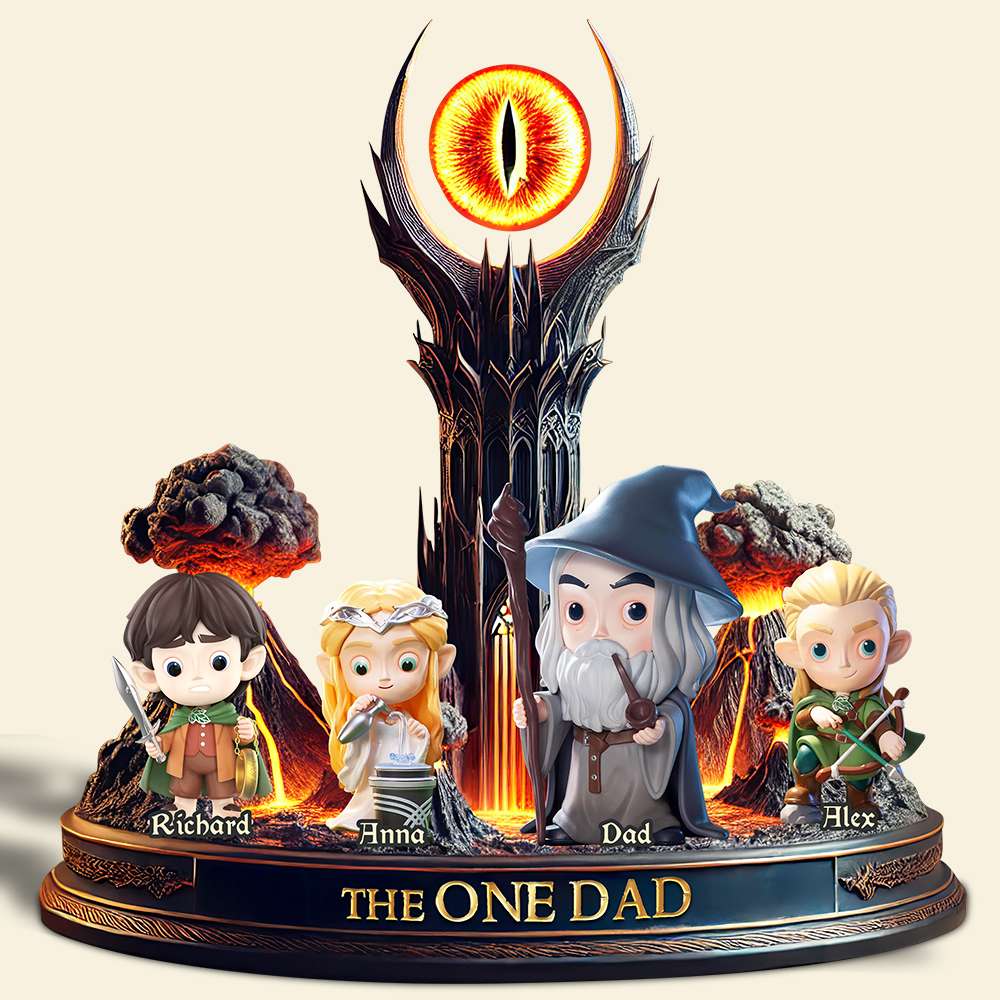 The One Dad Acrylic Plaque - Personalized Christmas Gifts For Dad 03HUDT210425-Homacus