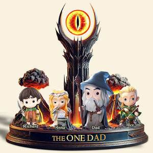 The One Dad Acrylic Plaque - Personalized Christmas Gifts For Dad 03HUDT210425-Homacus