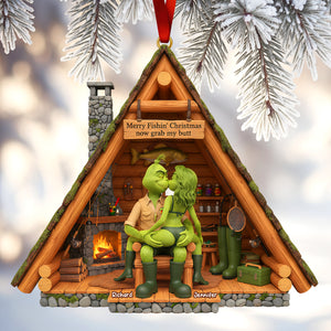 Naughty Couple Fishing Ornament - Personalized Gifts For Couple 08ohqn181125-Homacus