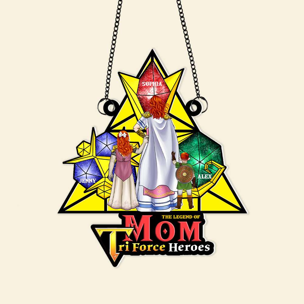 Personalized Gifts For Mom Suncatcher Ornament The Legend Of Mom 04OHMH260225HG-Homacus