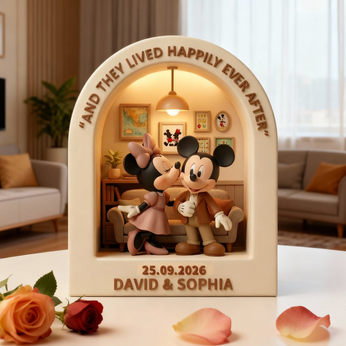 Together Forever Acrylic Plaque - Personalized Gifts For Couple 05totn070126-Homacus