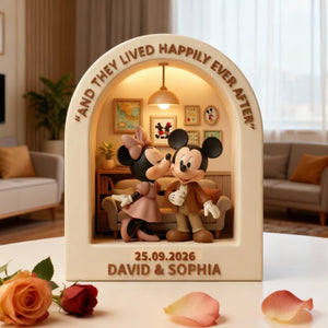 Together Forever Acrylic Plaque - Personalized Gifts For Couple 05totn070126-Homacus