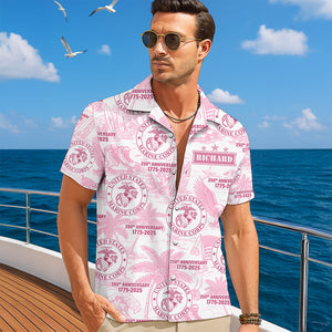Military Hawaiian Shirt – Personalized 250th Anniversary Gift for Soldiers 04huqn110725-Homacus