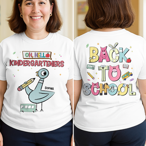 Back To School Shirt - Personalized Gifts For Teacher 02HUPU120725-Homacus