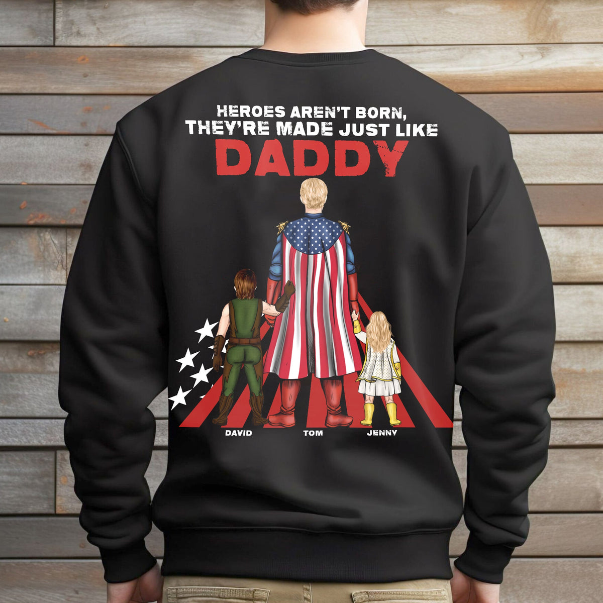 Personalized Gifts For Dad Shirt 04katn100425hg Supes Daddy-Homacus