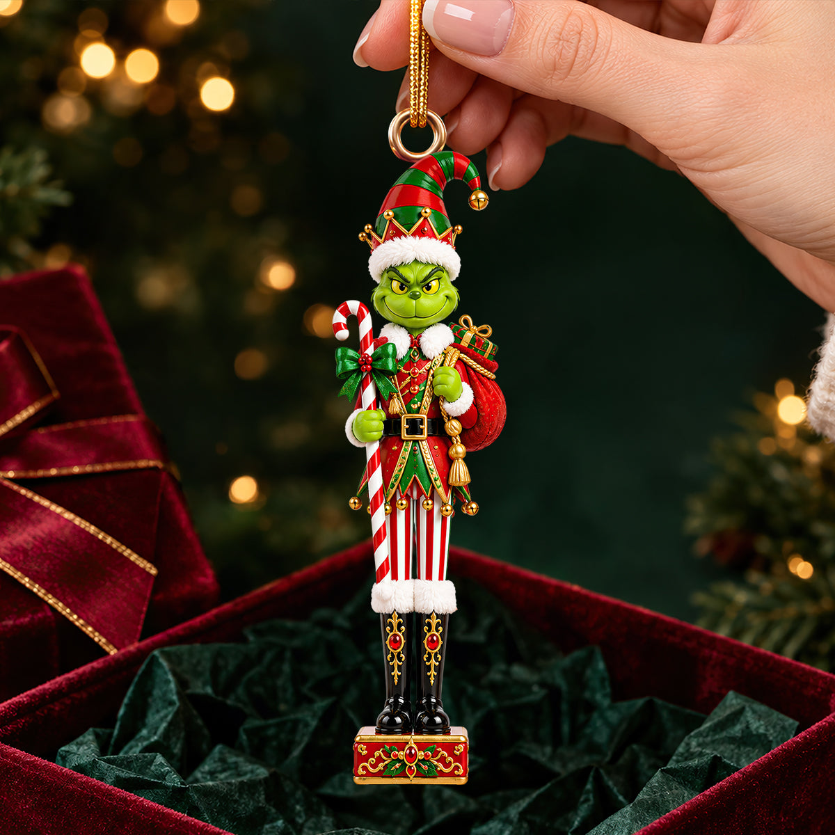 Whimsical Character Acrylic Ornament - Personalized Christmas Gifts 02tydt171026