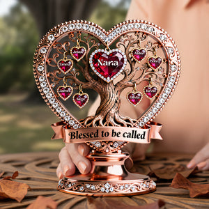 Grandma's Tree Acrylic Plaque - Personalized Gifts For Grandma 02kita26026-Homacus