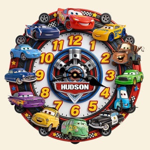 Speed Legends Wall Clock Personalized Gifts For Speed Lovers 011NADT170326-Homacus