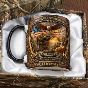 American Hunting Heritage Accent Mug - Personalized Gifts For Hunters 03tyqn060326-Homacus