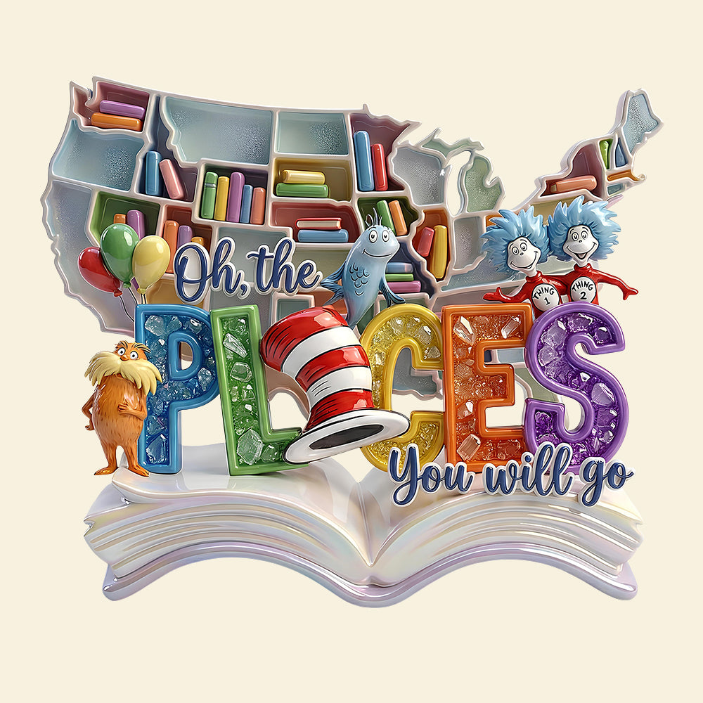Follow Your Dreams Acrylic Plaque - Gifts For Book Lovers 05PADT130226-Homacus