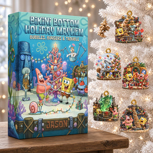 Ocean Floor Holiday Fun Advent Calendar Blind Box - Personalized Christmas Gifts 02HADH261026-Homacus