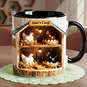 Chicken Farm Coffee Mug - Personalized Gifts For Farmer 02ohta311225-Homacus